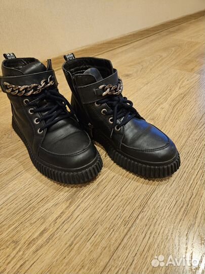 Ботинки демисезонные подростковые