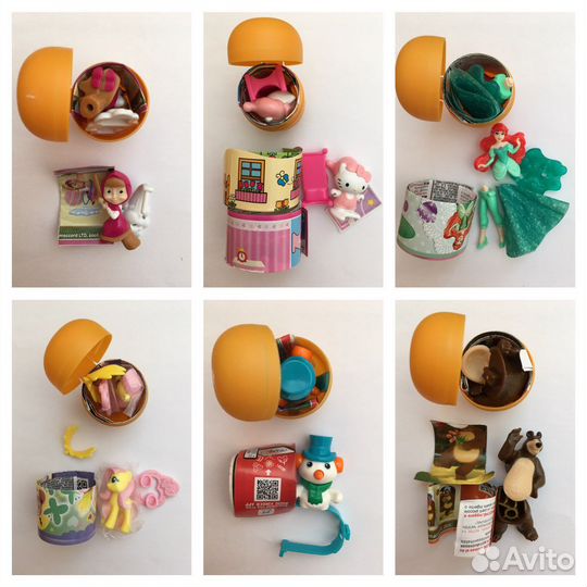 Игрушки из киндер сюрприза