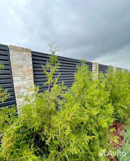 Забор жалюзи новый