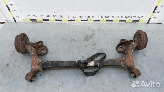 Балка задняя skoda fabia 2 (93K15LQ01)