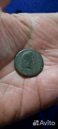 Монета сестерций 49г н.э