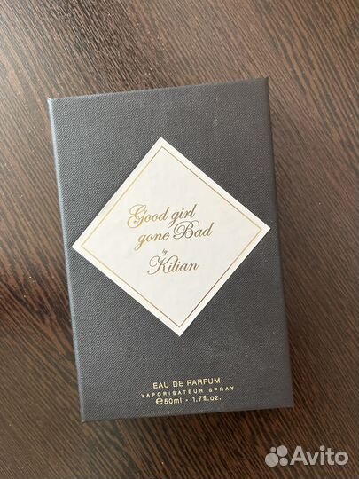 Пустая коробка от духов bad girl оригинал