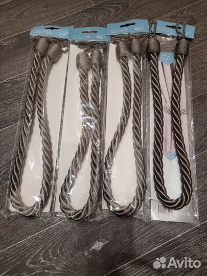 Новые подхваты для штор / подхват-шнур для штор