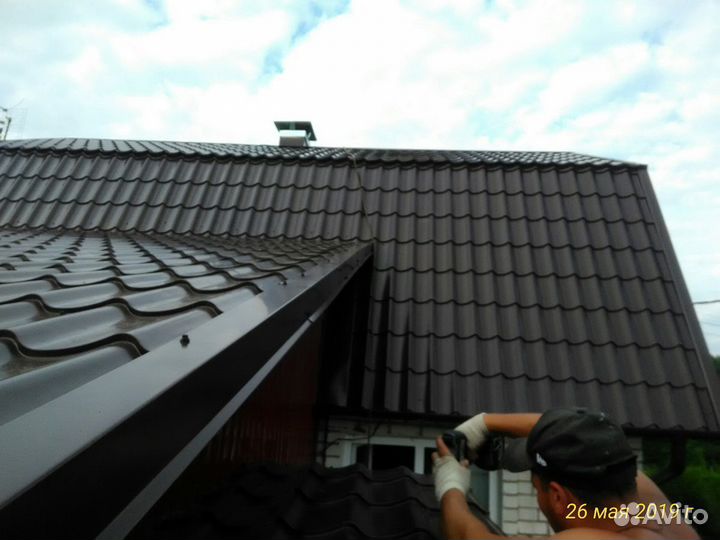 Кровельные работы, ремонт кровли