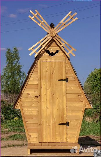 Дачный туалет с установкой