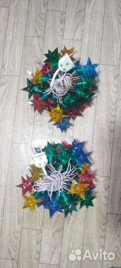 Гирлянда кристалл СССР