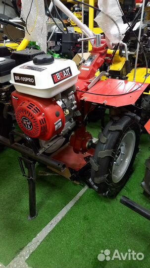Мотоблок бензиновый BR-105PRO Brait с пониженной