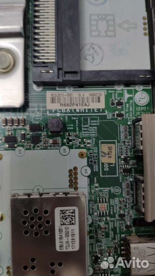 Плата питания LGP43DJ17U1 от тв LG 43UJ631V-ZA