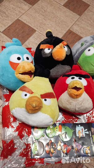 Angry Birds игрушки мягкие