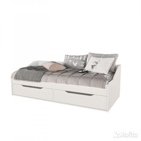 Кровать с ящиками 90х200см