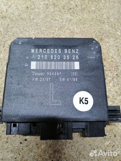 Эбу стеклоподъемника Mercedes w210 передний левый