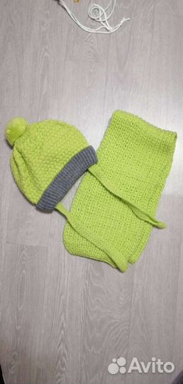 Комплект шапка и шарф