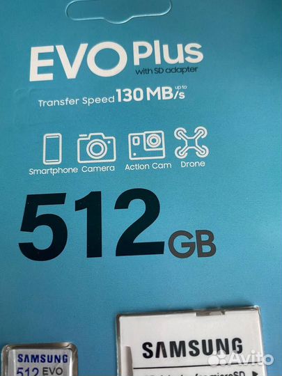 512Gb Micro SD Samsung EVO Plus