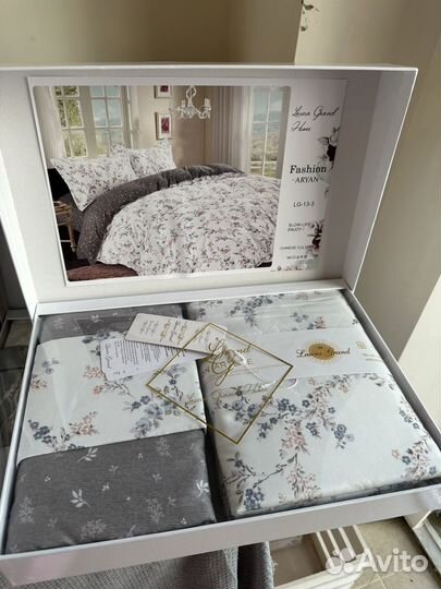 Постельное белье сатин хлопок евро