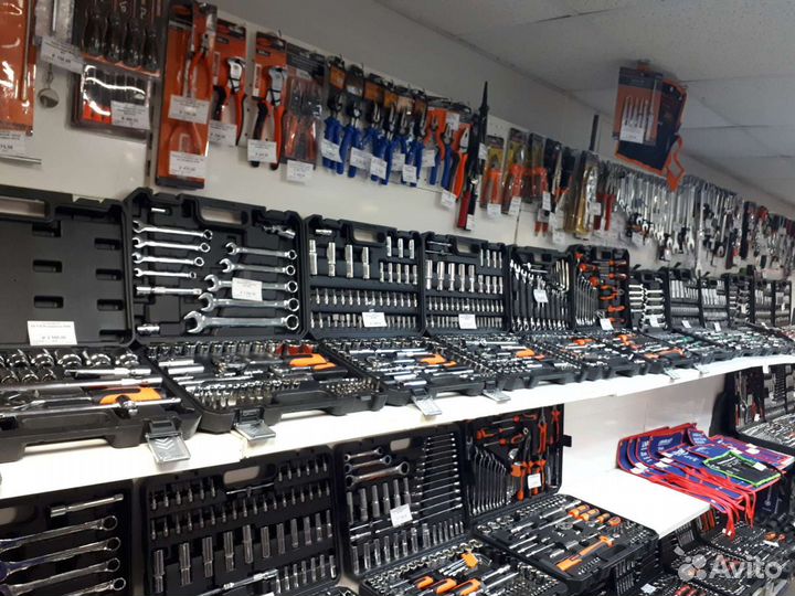 Набор головок с трещоткой 1/4 AVS