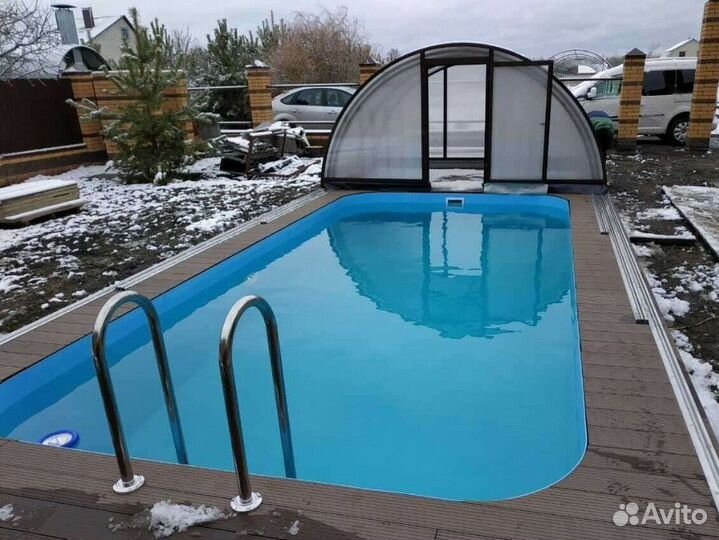 Пластиковый бассейн