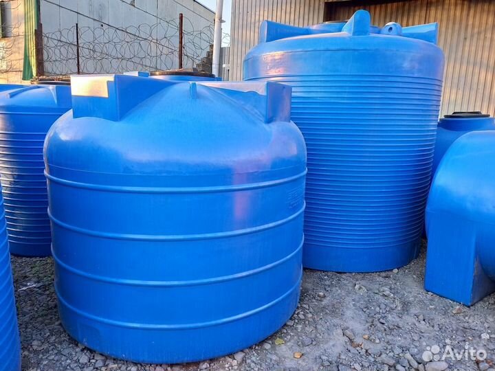 Пластиковая бочка для кас 5 кубов