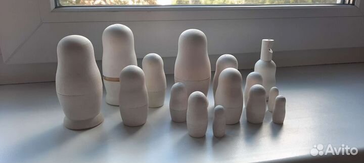 Матрешка деревянная