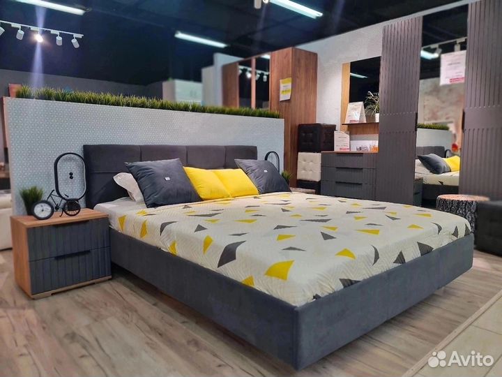 Парящая кровать двуспальная