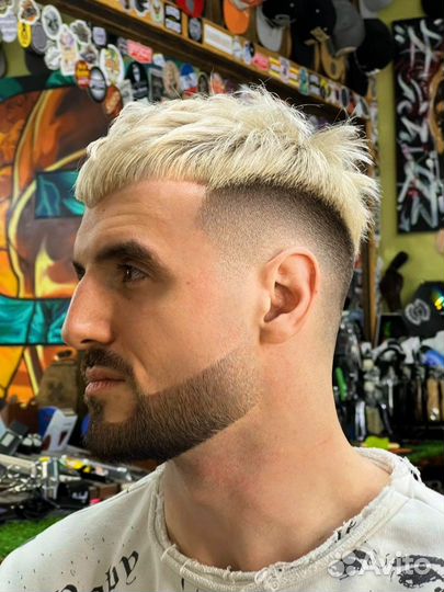 Мужская удлинненая стрижка