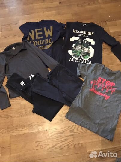 Пакет фирменных вещей на мальчика