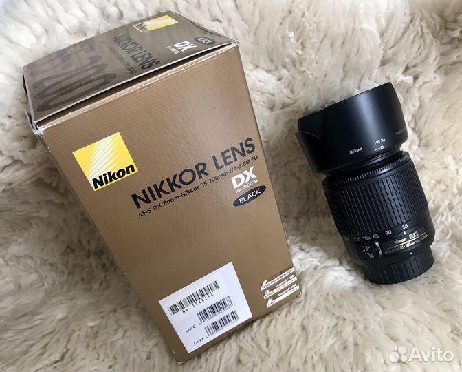 Объектив nikon 55-200 мм