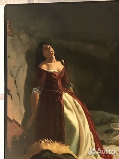 Шкатулка «Княжна Тараканова» 1962 год