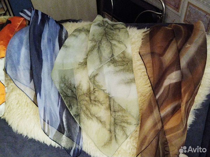 Шарфы, платки