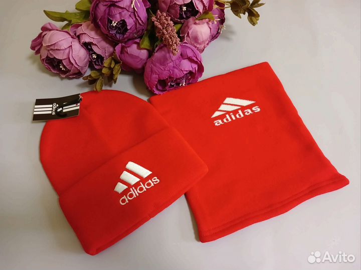 Комплект шапка и снуд