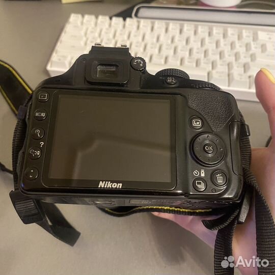 Фотоаппарат nikon d3300 + 50mm 1.4G + 35mm 1.8G