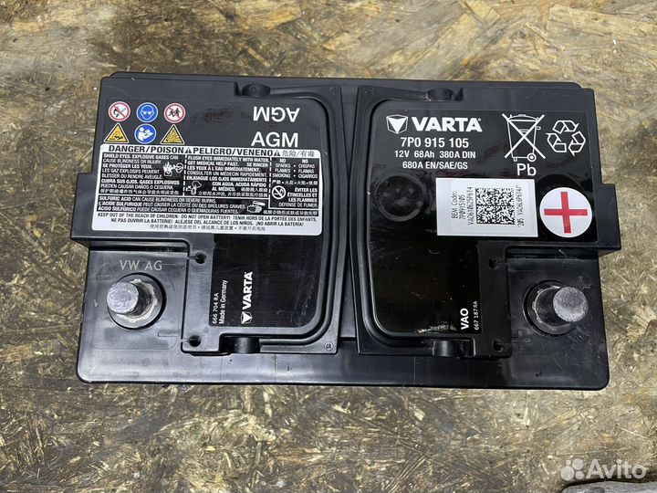 Акб Varta AGM vwag