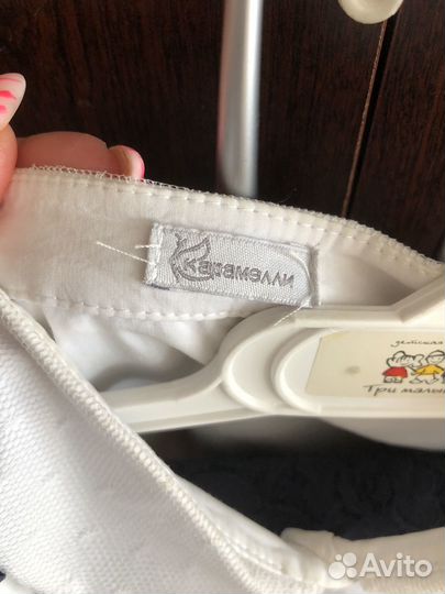 Рубашка школьная для девочки 128-64-57