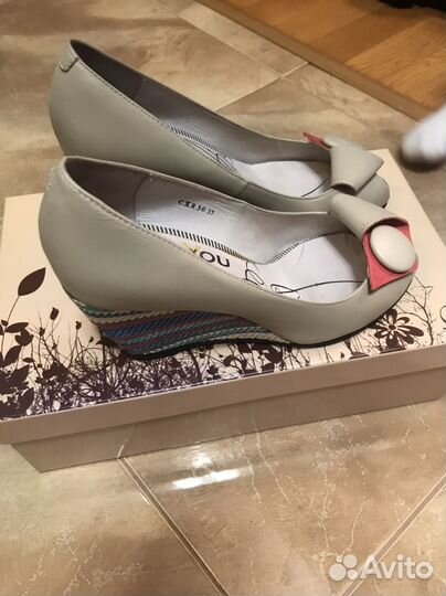 Туфли на платформе 37