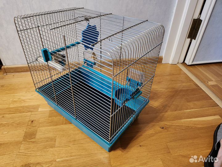 Клетка для волнистого попугая бу