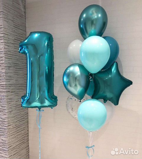 Воздушные шары цифры