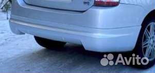 Задняя губа Toyota prius 20