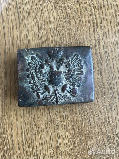 Пряжка царская пехота