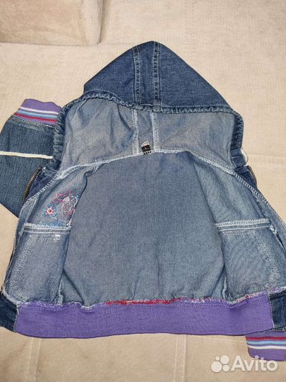 Джинсовый костюм для девочки