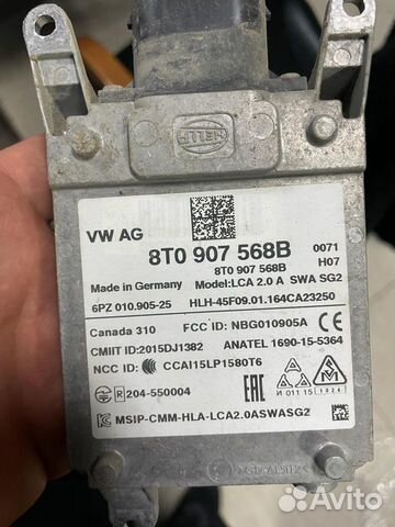 Датчик слепой зоны Porsche Cayenne 958 2016год