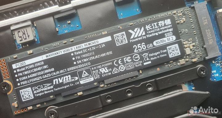 Диск SSD NVMe M.2 PCI-e ymtc 256GB PC005-256GB R