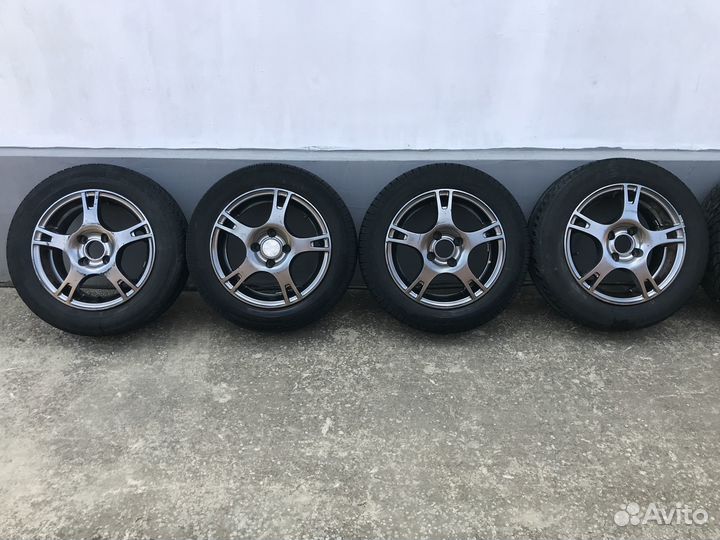 Литые диски R14 с летней резиной