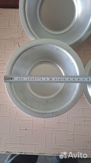 Тарелки аллюминивые