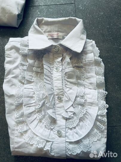 Блузки / рубашки к школе р. 134