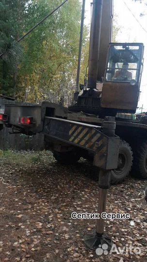 Монтаж септика на 5 кубов Радужный