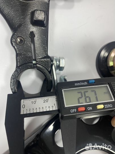 Траверса в сборе на мопед Альфа, Vento RX