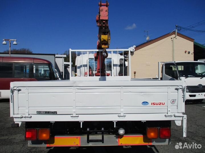 Бортовой грузовик Isuzu Forward (F-Series) с КМУ UNIC, 2007