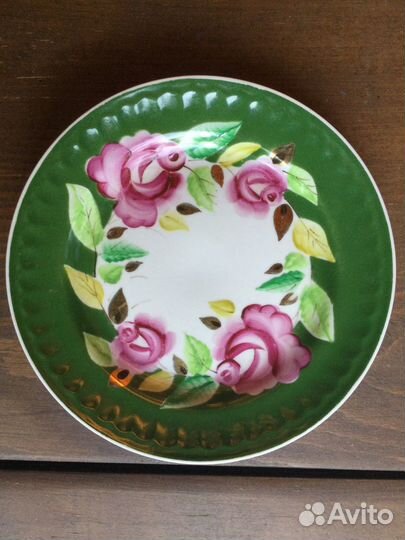 Редкие тарелки ручная роспись агашки