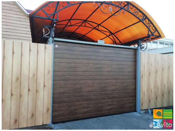 Гаражные ворота alutech