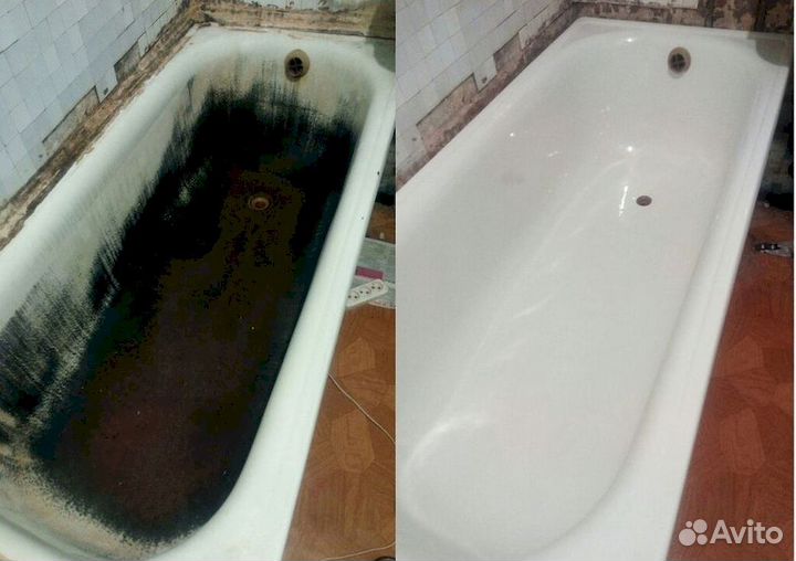 Реставрация ванн, акриловая реставрация