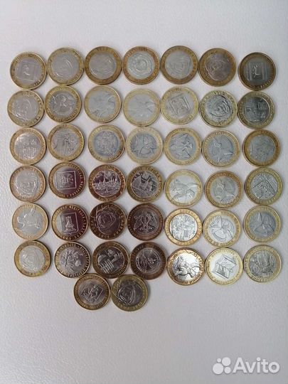 Юбилейные биметалл и др. монеты